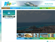 Tablet Screenshot of cruise.aruba.com